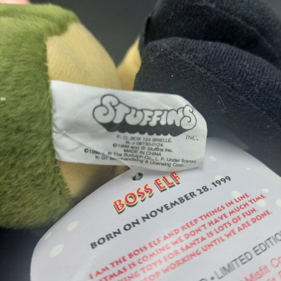 BOSS ELF Rudolph Island of Misfit Toys Vintage Plush CVS Christmas 1999 NWT - Picture 8 of 8